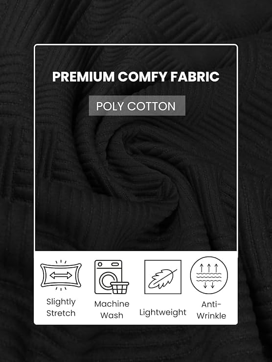 GRECIILOOKS Men's Polycotton Regular Fit Solid Plain Casual T Shirt Stylish Latest | Oversized Fit Full Sleeve T Shirt (Available in Plus Size) - Image 4