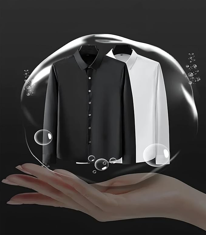 CVC Mens Satin Regular Fit Formal Shirt. - Image 2