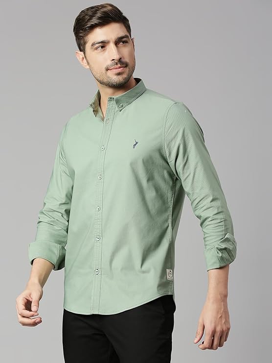 Thomas Scott Mens | Full Sleeve | Solid | Slim Fit | 100% Cotton | Button Down Collar | Shirts - Image 5