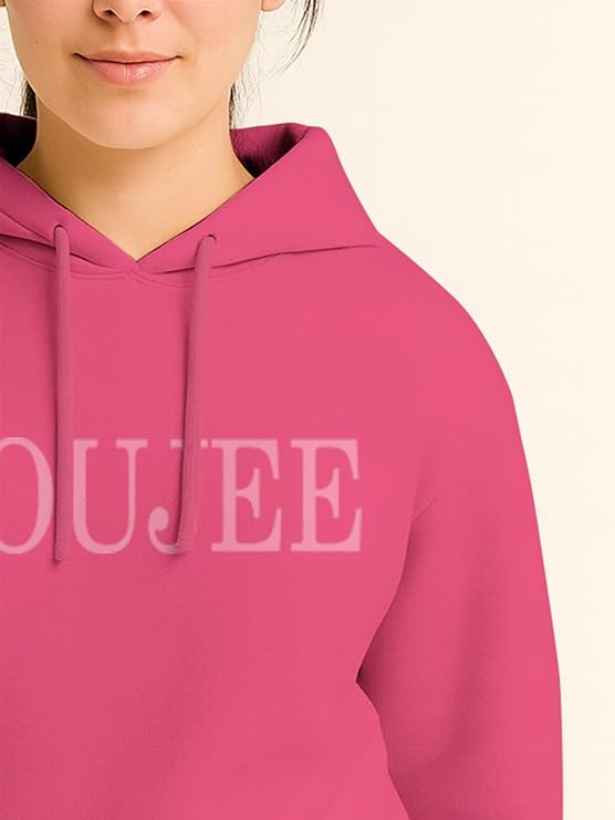 HELLCAT Trendy Cotton Blend Hoodie for Women | Stylish Winter Hooded Sweatshirt for Women - Image 4