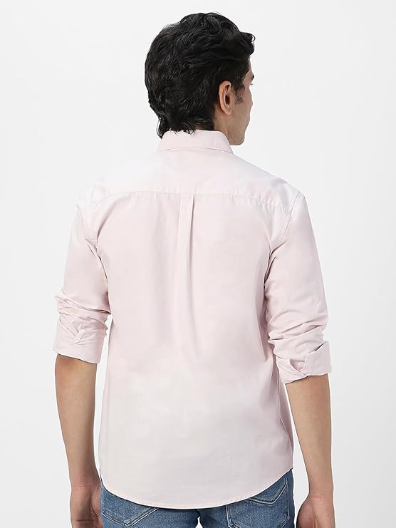 Urbano Fashion Men's Cotton Full Sleeve Regular Fit Casual Solid Shirt - Image 5