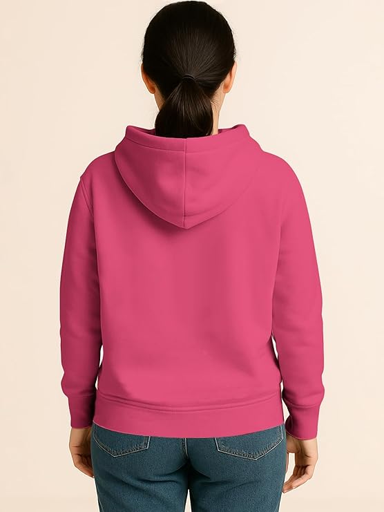 HELLCAT Trendy Cotton Blend Hoodie for Women | Stylish Winter Hooded Sweatshirt for Women - Image 3