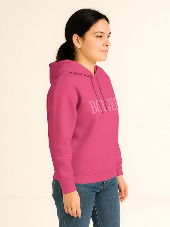 HELLCAT Trendy Cotton Blend Hoodie for Women | Stylish Winter Hooded Sweatshirt for Women - Image 2