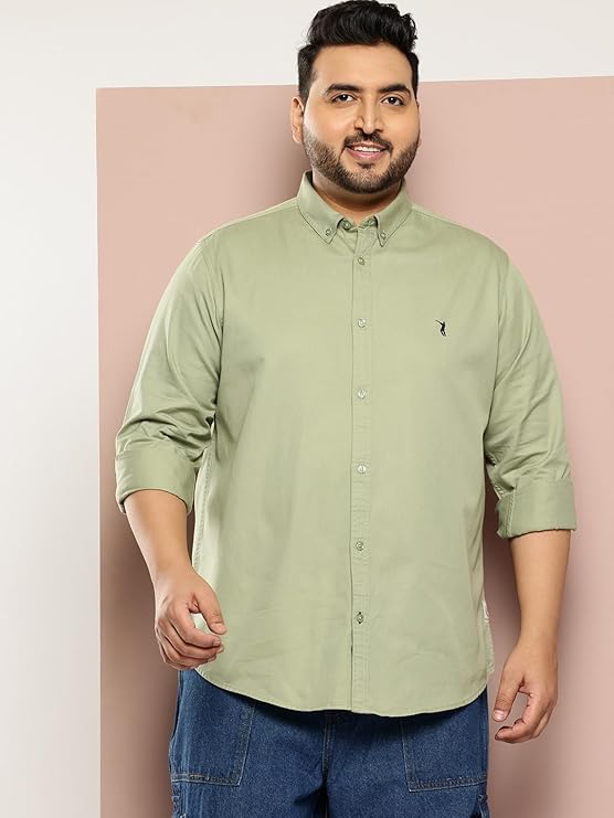 Thomas Scott Mens | Full Sleeve | Solid | Slim Fit | 100% Cotton | Button Down Collar | Shirts - Image 2