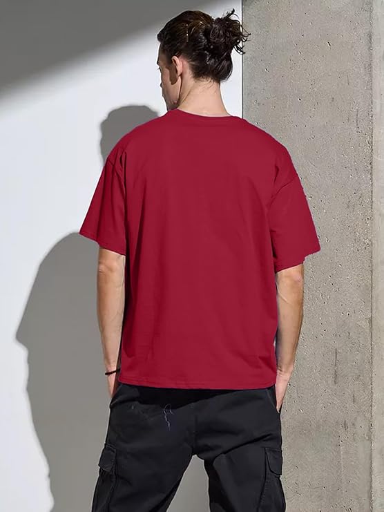 LEOTUDE Valentine’s Special Couple Matching Oversized Printed T-Shirt Combo - Image 3
