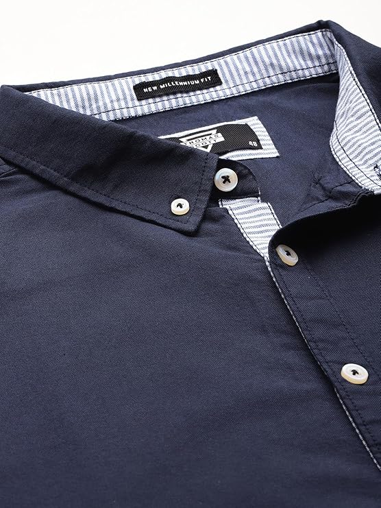 Thomas Scott Men's | Plus Size | Regular Fit | Long Sleeves | Button-Down Collar | Oxford Fabric | Casual | Shirts for Men - Image 2